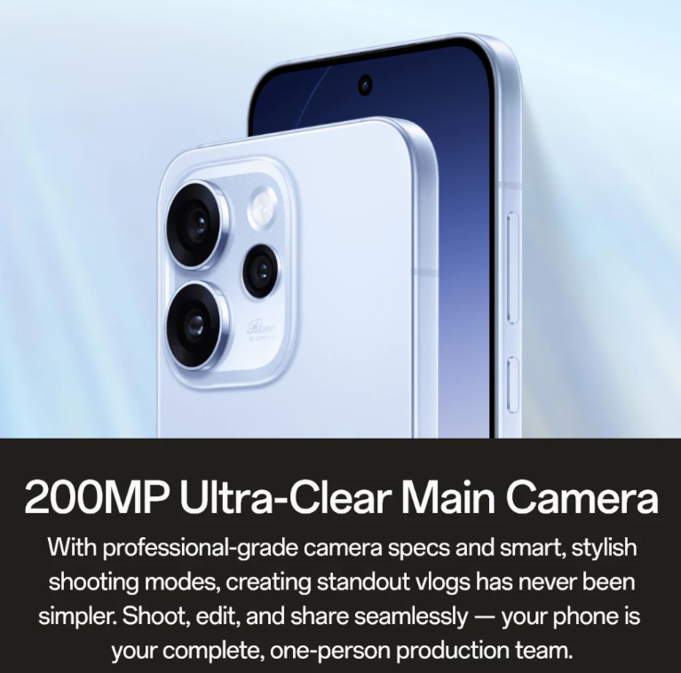 OPPO Reno15 Pro 5G | 200MP Ultra-Clear Main Camera | AI Motion Photo Popout