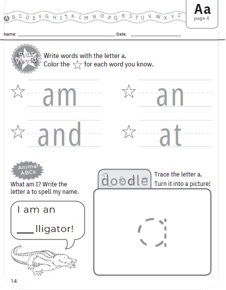 Scholastic Instant Practice Packets: Alphabet — A Complete Tracing & Learning Book for Young Learners