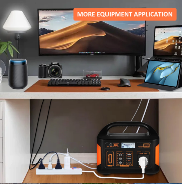 Solar Panel with Power Station 300w 86000mah Solar Generator Powerbank Outdoor Solar Power Station